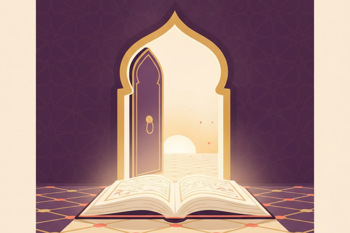 Ramadan pour converti(e) | Livres et routine simple pour réussir — illustration AL-IMEN