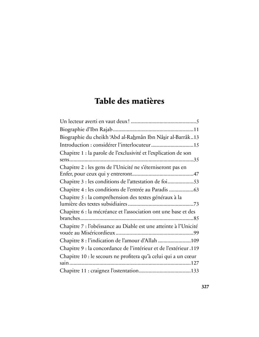 Al-Farîd Fî Sharh Kitâb At-Tawhîd - Ibn Rajab Al-Hanbalî - Al Bayyinah Al-Bayyinah Livre > Islam > Tawhid / Aqidah (Croyance) Librairie Musulmane Al-imen