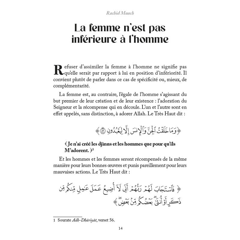 Livre En L Honneur De Nos Soeurs Dignite De La Femme En Islam Par ... de rachid-maach