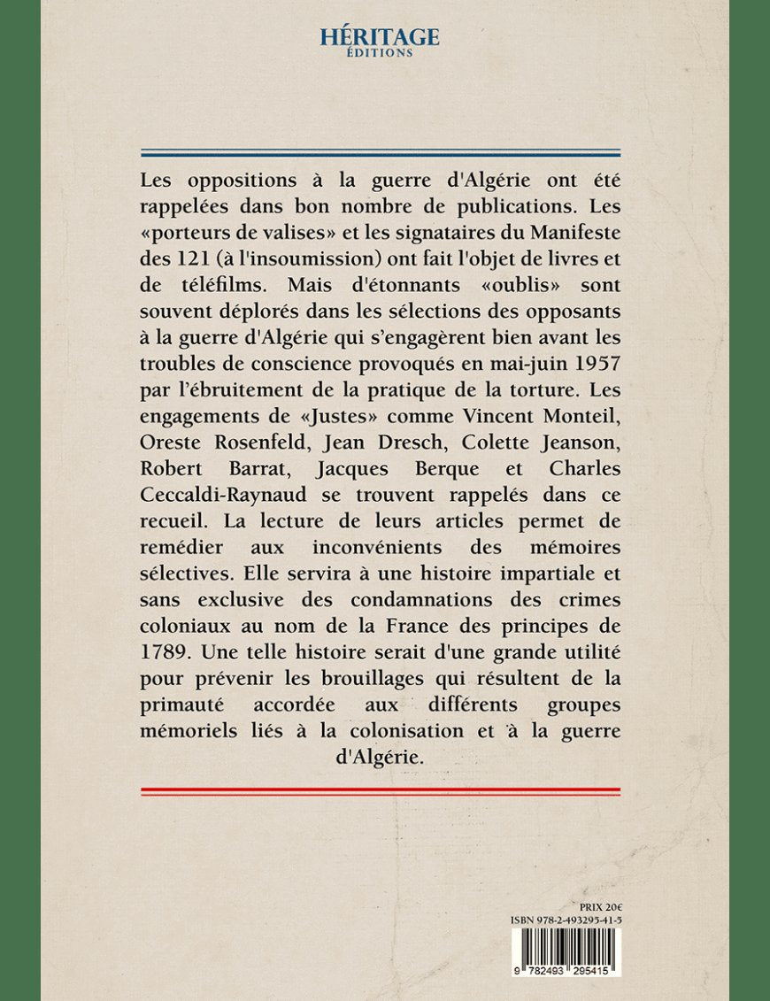 L'anticolonialisme en France pendant la guerre d'Algérie - Héritage - Al-Bayyinah Al-Bayyinah Livre > Islam > Biographie 9782493295415 Librairie Musulmane Al-imen