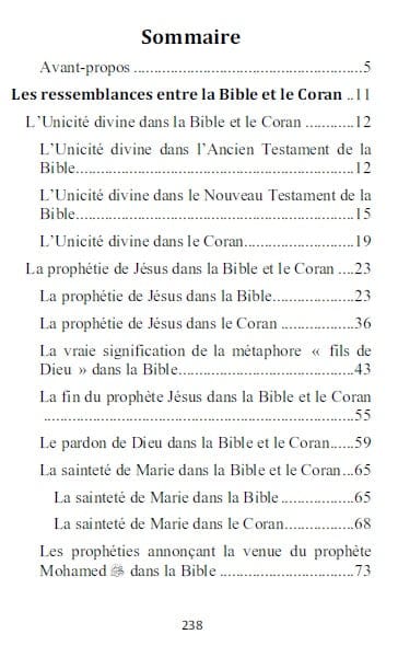 La Bible et le Coran : Ressemblances et Divergences — Orientica | Dialogue Interreligieux Orientica Livres > Islam > Introduction ou Nouveau Converti 9782356351777 Librairie Musulmane Al-imen