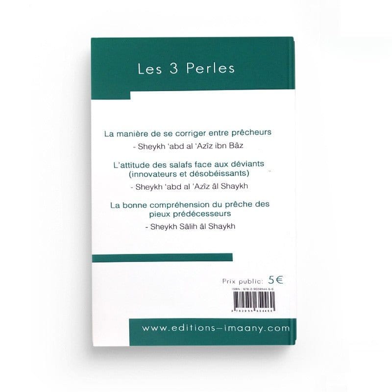 Les 3 Perles Sur La Voie De La Réforme - Editions Imaany Al - imen