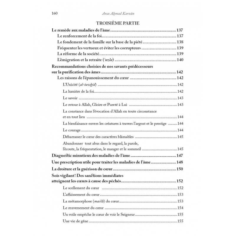 Livre Les Maladies De Lame Anas Ahmad Karzun Editions Al Hadith