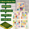 125 Onglets du Coran Laminés – 114 Sourates + 11 Vierge | Onglets d’Index, Étiquettes, Marque - pages pour Livre du Coran MULTI Al - imen