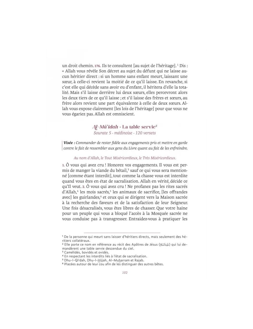 Mon Coran en français expliqué, tafsir - couleur rose - Al Imam - Librairie Musulmane Al-imen