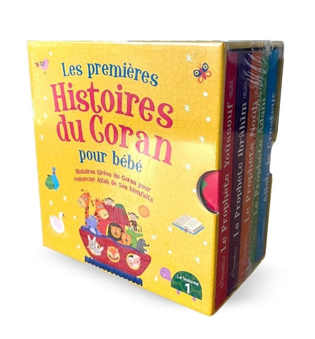 Coffret Les Premières Histoires du Coran pour Bébé — Volume 1 | Orientica | Livre Islam Illustré Orientica Livre Islam Enfant 9789394886018 Librairie Musulmane Al-imen