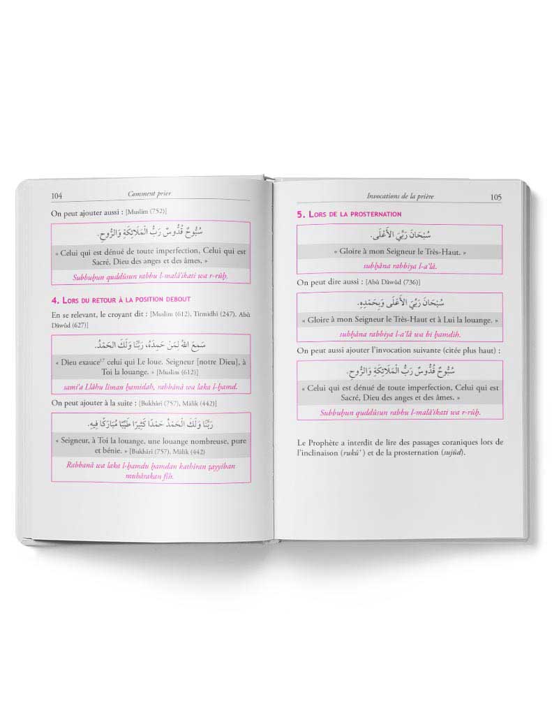 Comment faire la prière (Adolescents &amp;amp; Adultes) - Éditions Tawhid Tawhid Livre Islam Femme 9782848621043 Librairie Musulmane Al-imen