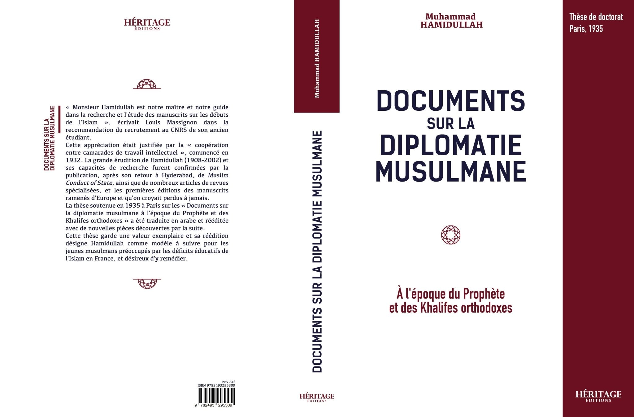 Documents sur la diplomatie musulmane disponible chez Al - imen