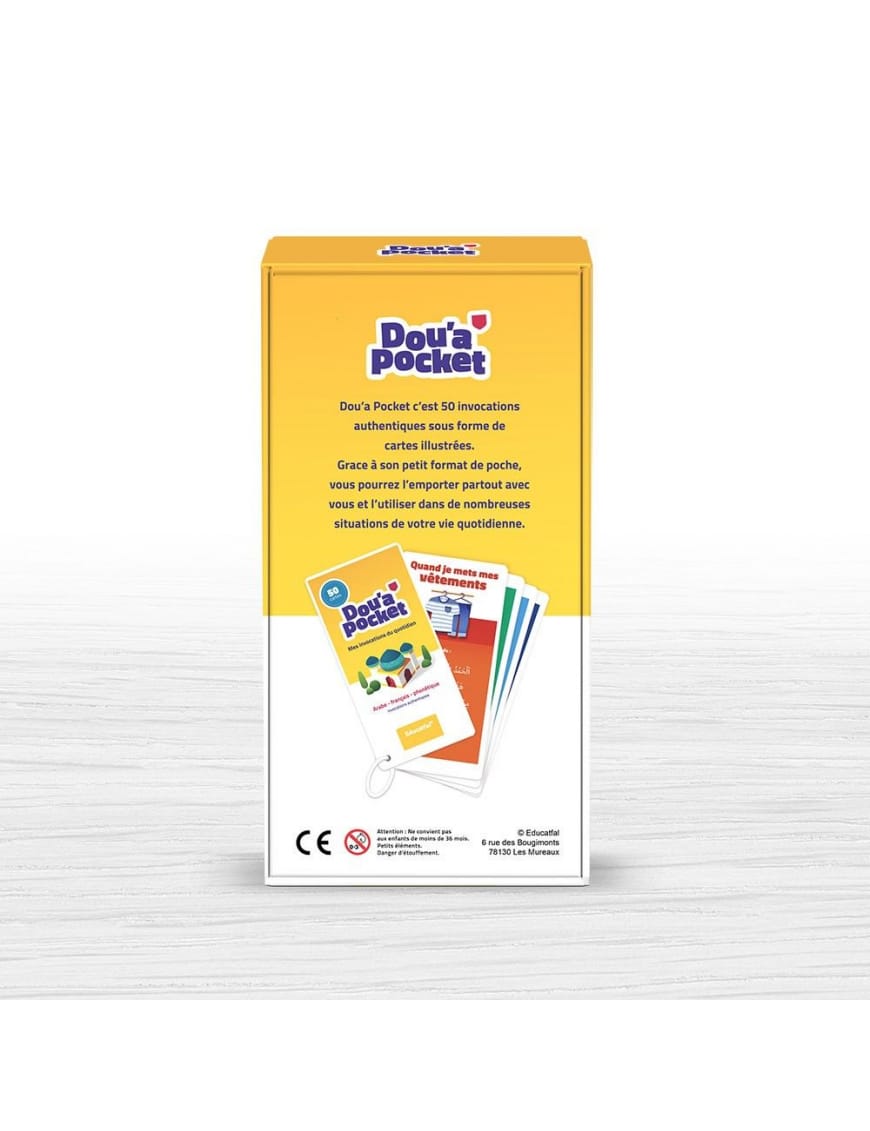 Dou’a Pocket - 50 jolies cartes d’invocations (Arabe, Français &amp; Phonétique) - Educatfal - Al-Bayyinah Al-Bayyinah Livre > Islam > Foi et Spiritualité 9782902526352 Librairie Musulmane Al-imen