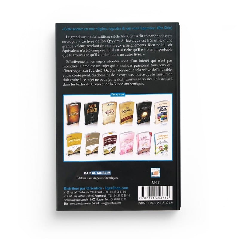 L'Âme - Hadithshop - Librairie Musulmane Al-imen