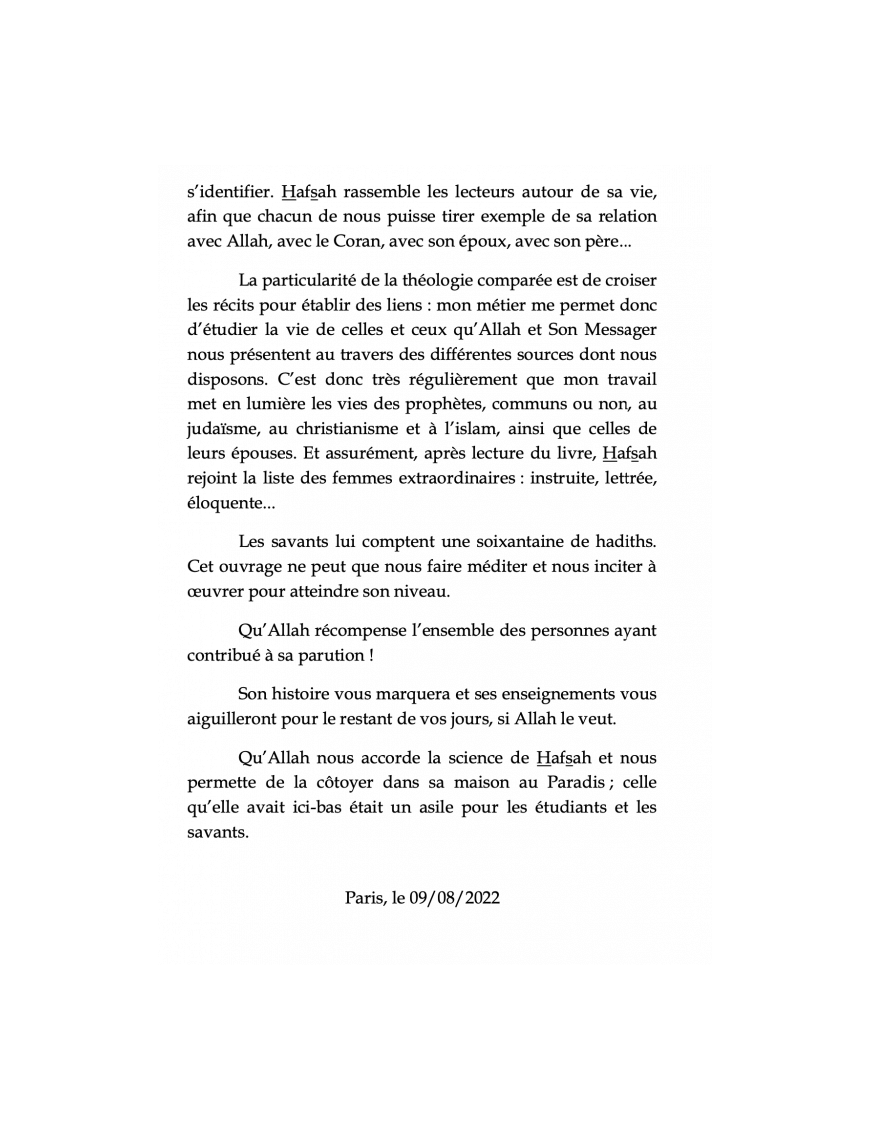 Hafsa - La mère des croyants - éditions al imam - Éditions Al Imam