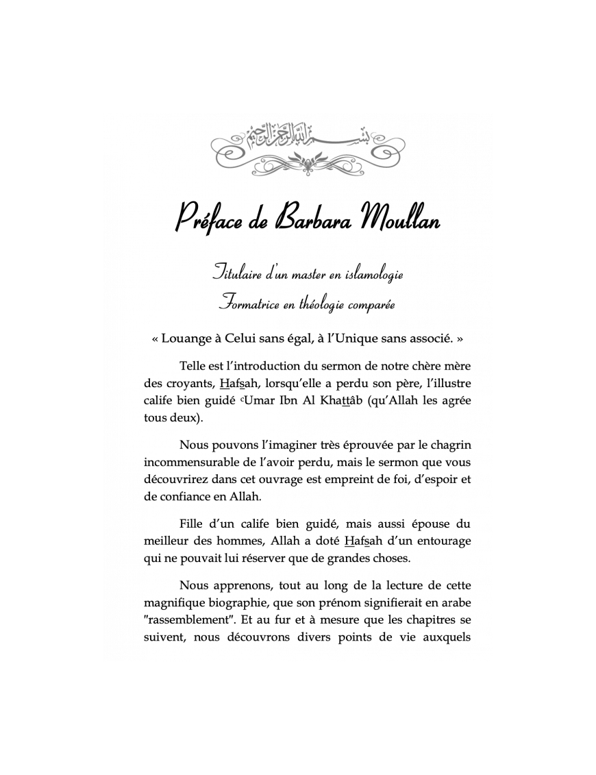 Hafsa - La mère des croyants - éditions al imam - Éditions Al Imam