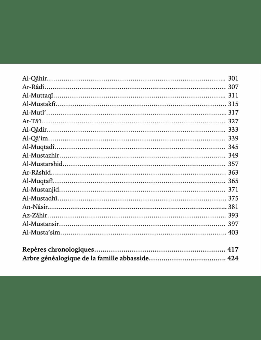 Histoire des califes abbassides - Jalal as-din as-suyuti - Ribat - Éditions Ribât Ribât Livre > Islam > Histoire du monde arabo-musulman 9782491948153 Librairie Musulmane Al-imen