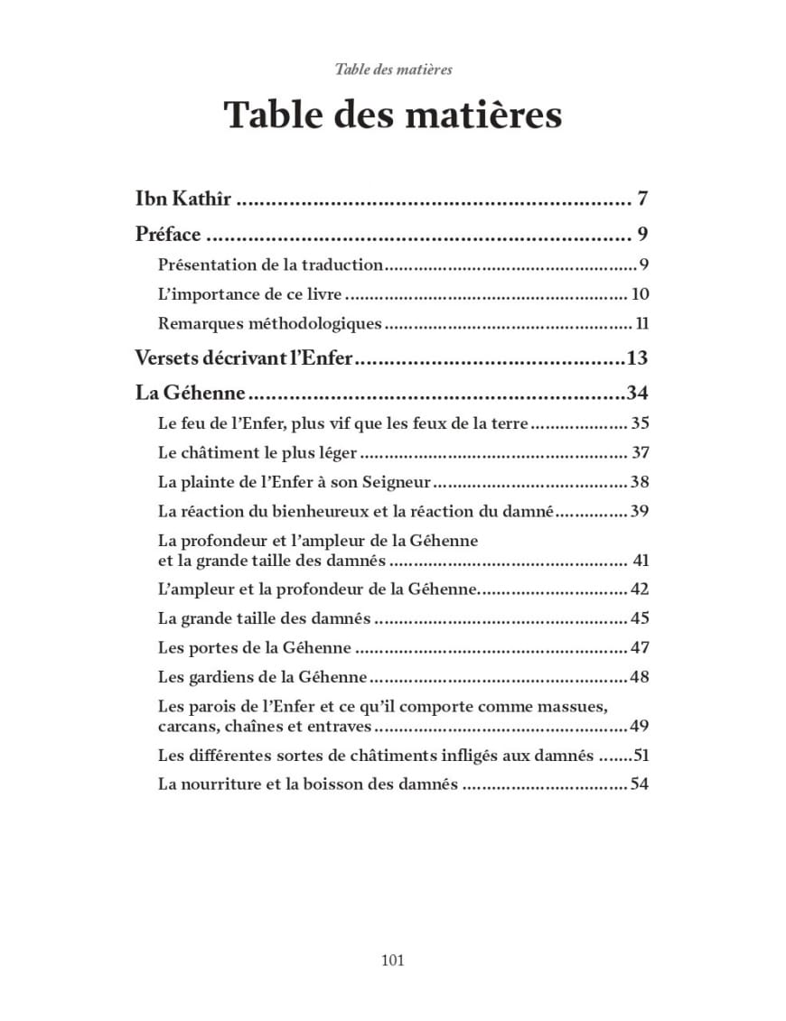 La description authentique de l'Enfer & ses supplices - ibn Kathîr - al-hadith Al-Hadîth Livre > Islam > Tawhid / Aqidah (Croyance) 9782356354235 Librairie Musulmane Al-imen