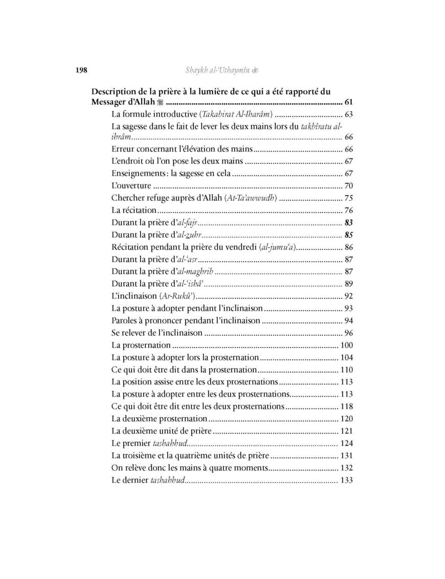 La description de la Prière - Shaykh Al Outhaymin - Al Bayyinah Al-Bayyinah Livres > Islam > Prière (Salat) 9782919455591 Librairie Musulmane Al-imen