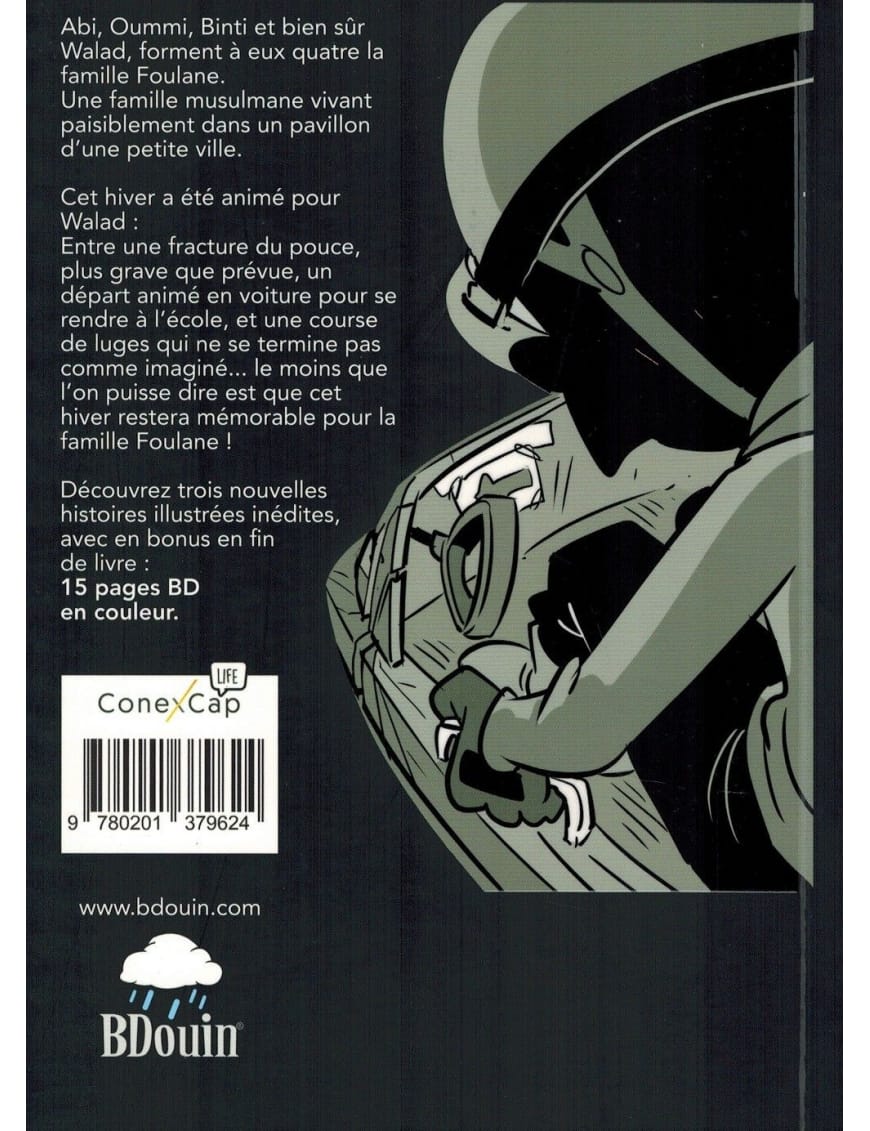 La Famille Foulane (Tome 5) - Ça glisse - BDouin - BDouin BDouin Livre Islam Enfant 9789998797895 Librairie Musulmane Al-imen