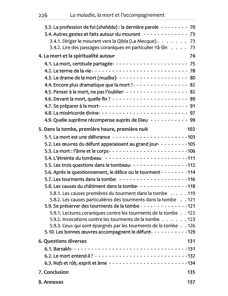 La maladie,<br /> la mort et l'accompagnement en islam - Éditions Tawhid Tawhid Livre > Islam 9782848624266 Librairie Musulmane Al-imen