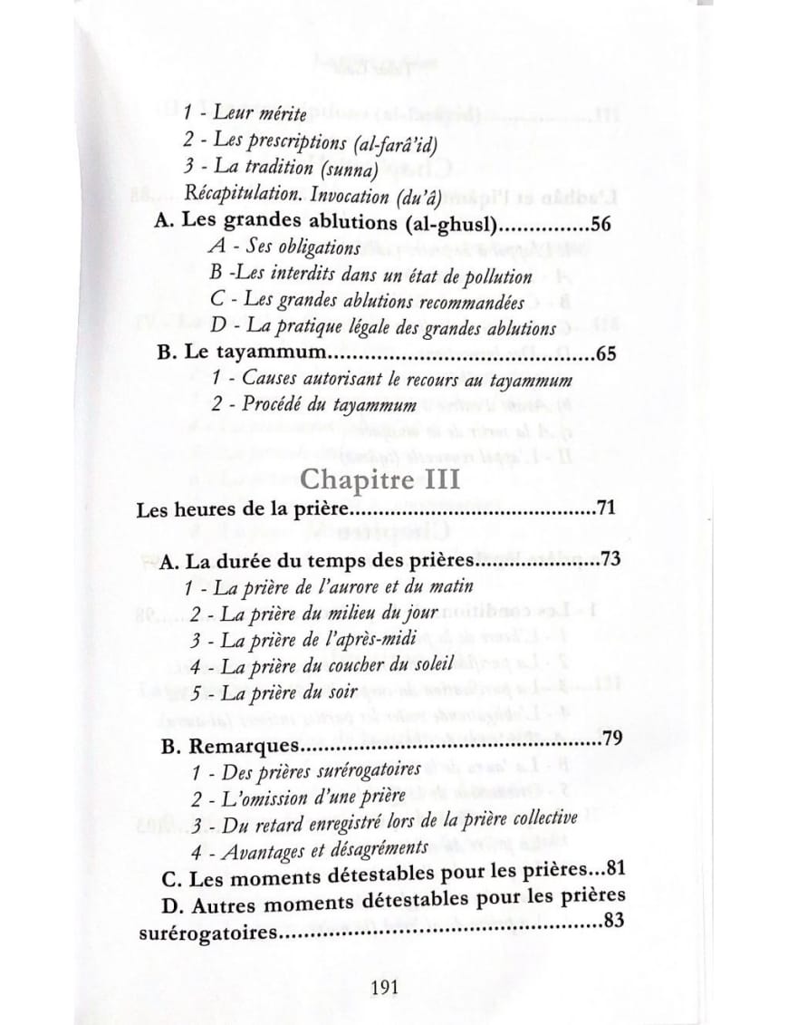 La prière en islam - devoir central de la religion - Tahar Gaid - Éditions Iqra Iqra Livres > Islam > Apprendre l'Arabe 9782916316161 Librairie Musulmane Al-imen