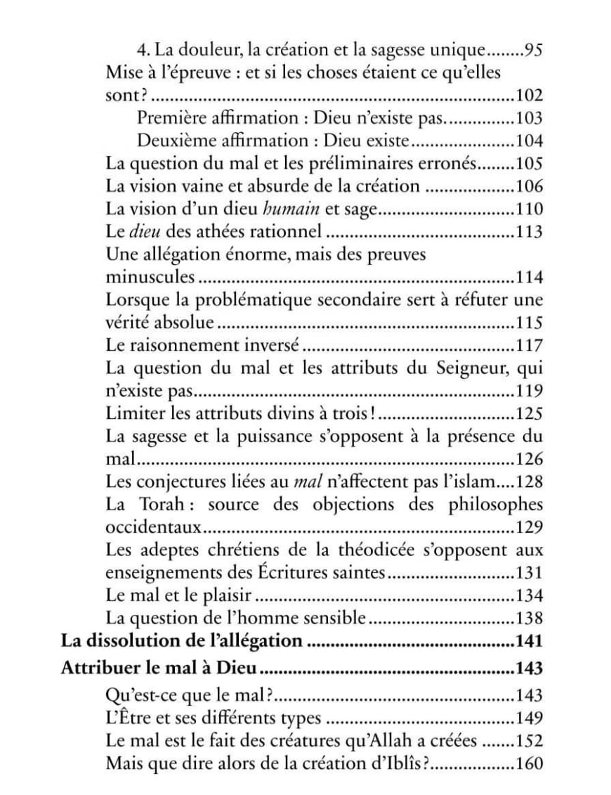 La question du mal et de l'existence de Dieu : réponse aux principales allégations des athées - Sami Ameri - al Bayyinah Al-Bayyinah Livre > Islam > Foi et Spiritualité 9782902526499 Librairie Musulmane Al-imen