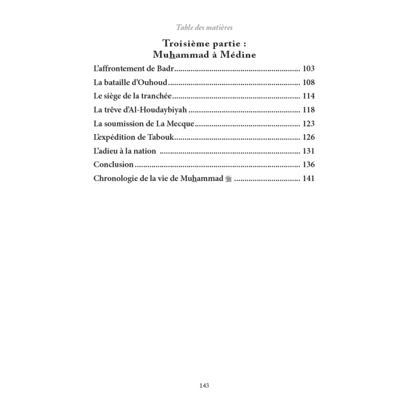 La vie de Muhammad à la lumière du Coran et des deux recueils authentiques - Par Rachid Maach - Éditions Al-Hadîth Al-Hadîth Livre > Islam > Biographie 9782875453686 Librairie Musulmane Al-imen