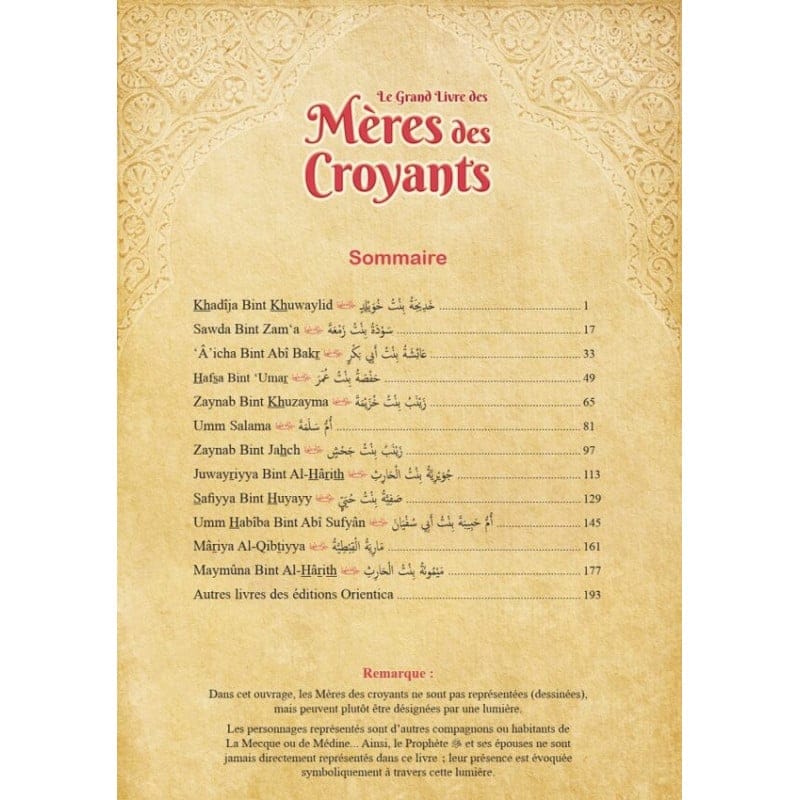 Le Grand Livre des Mères des Croyants - Orientica Orientica Livres > Islam > Enfants 9782356351647 Librairie Musulmane Al-imen