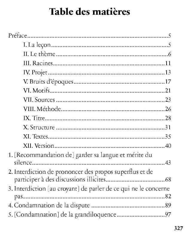 Le livre du silence par Ibn Abî al-Dunyâ Al-Bayyinah Livre > Islam 9782385550639 Librairie Musulmane Al-imen