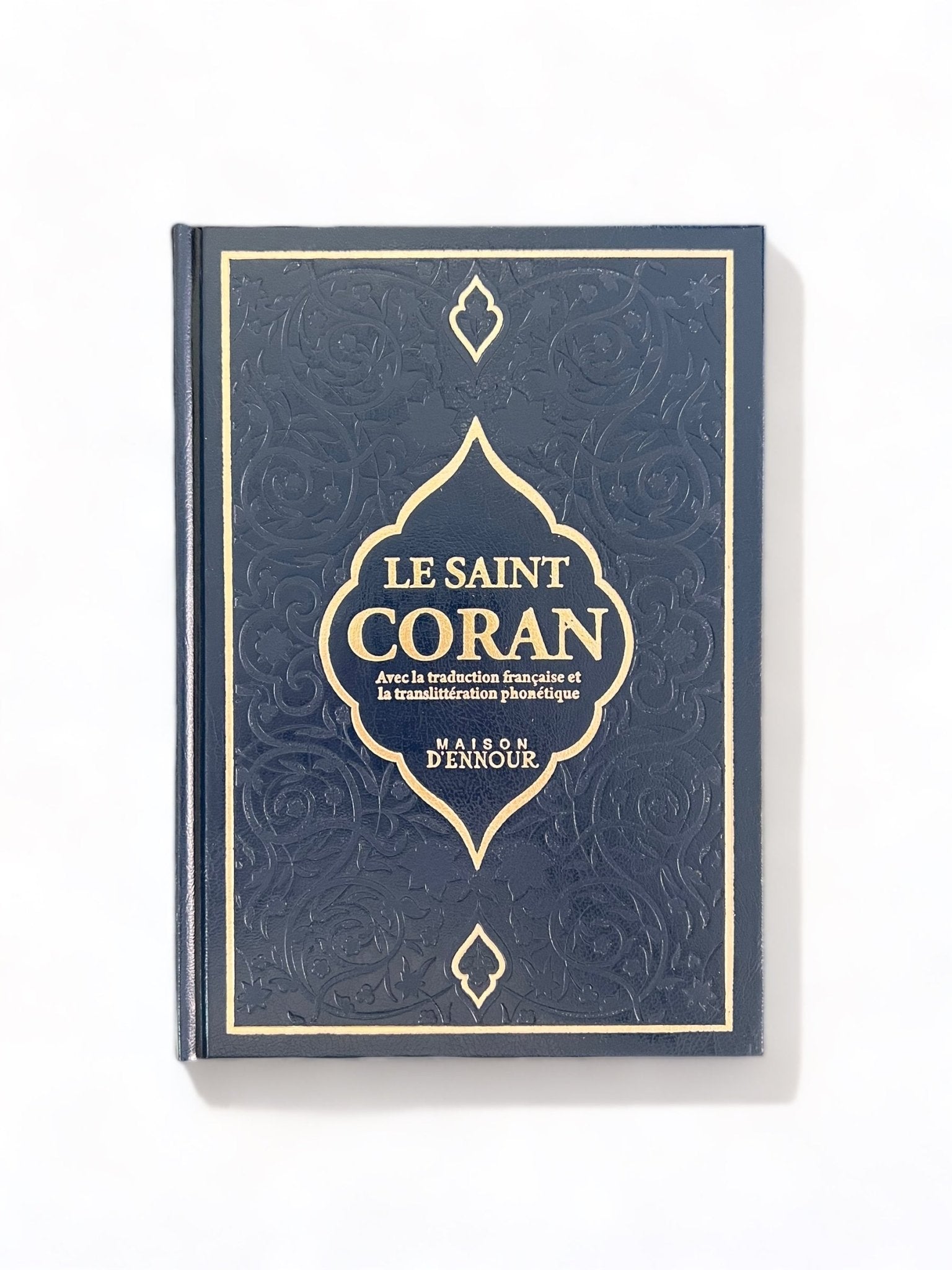 Le Saint Coran Français - Arabe - Phonétique - Maison d'Ennour Bleu Al - imen