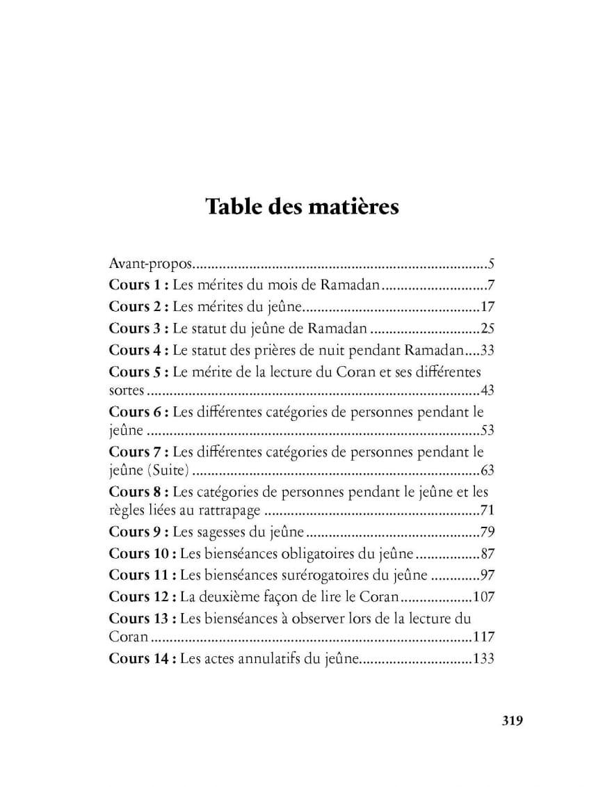 Les assises du mois de Ramadan - édition 2024 - Mouhammad Ibn Sâlih Al-Outhaymin - Al-Bayyinah Al-Bayyinah Livre > Islam > Essai 9782385551766 Librairie Musulmane Al-imen