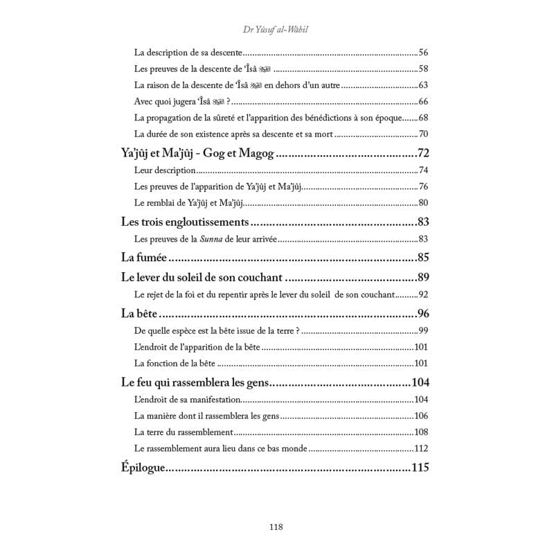 Les grands signes de l’Heure – Dr Yûsuf al - Wâbi Al - imen