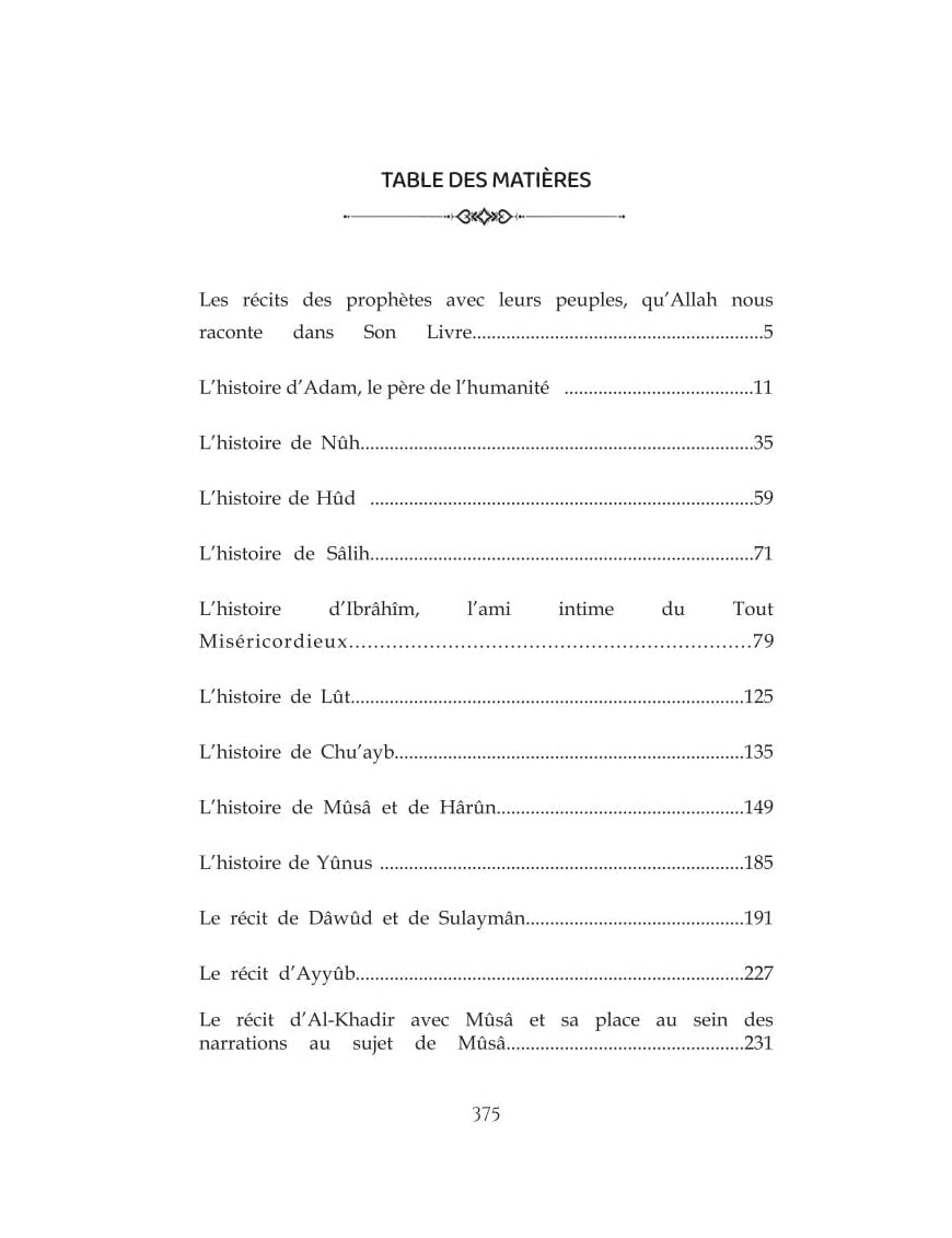 Les histoires des prophètes - As-Sa'dî - Al Bayyinah Al-Bayyinah Livre > Islam > Prophètes et Compagnons 9782385551612 Librairie Musulmane Al-imen