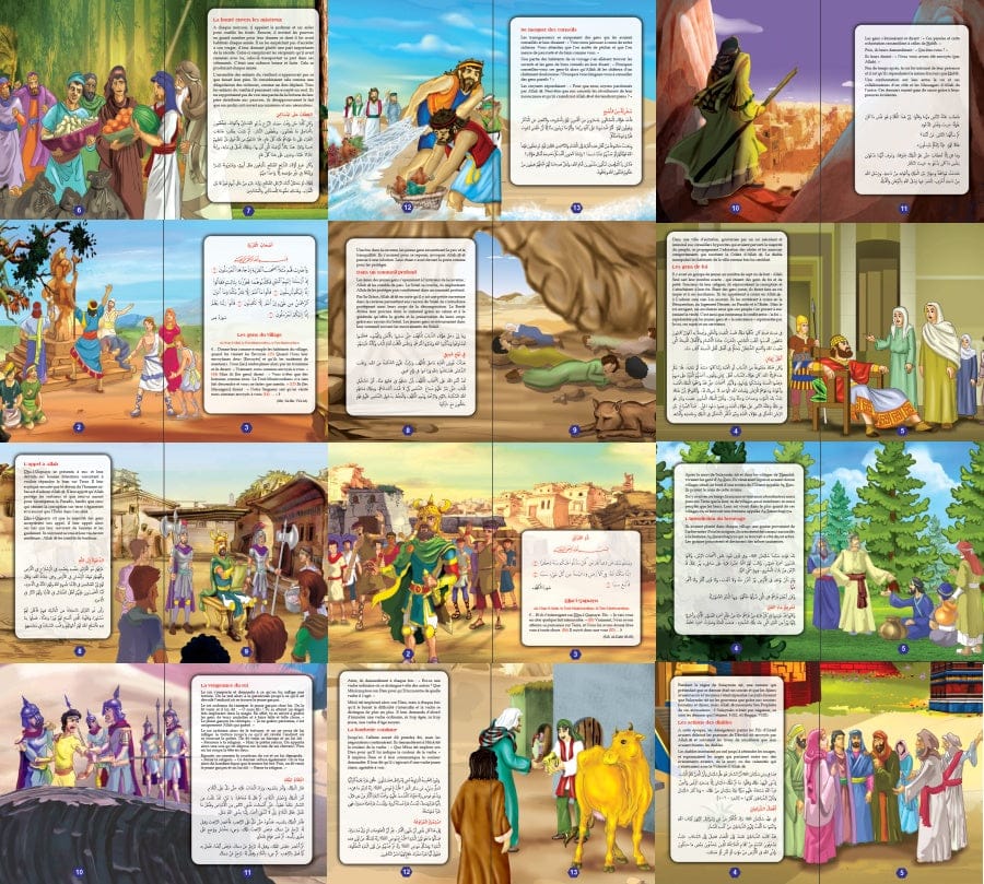 Les meilleurs récits du Saint Coran (bilingue français/arabe) - Tome 2 — Orientica | Livre Islam illustré Orientica Livre > Islam 9782356353009 Librairie Musulmane Al-imen