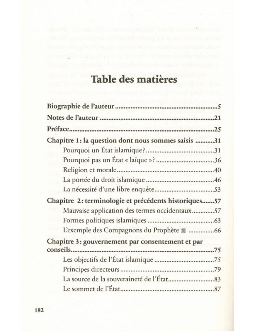 Les principes de l'Etat et du gouvernement en islam - Muhammad Asad - Héritage - Al-Bayyinah Al-Bayyinah Livre > Islam > Essai 9782957694327 Librairie Musulmane Al-imen