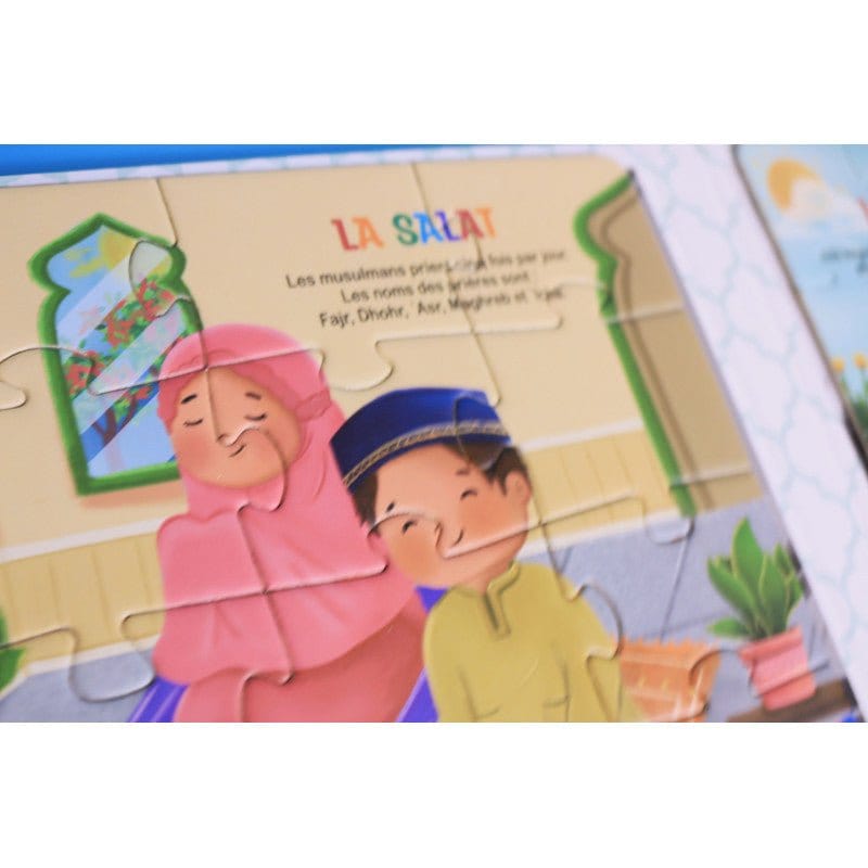 Livre Puzzle Magnétique : Les 5 Piliers de l'Islam (5 Puzzles Magnétiques en 1) Sana Jeu Islam 9782356337009 Librairie Musulmane Al-imen