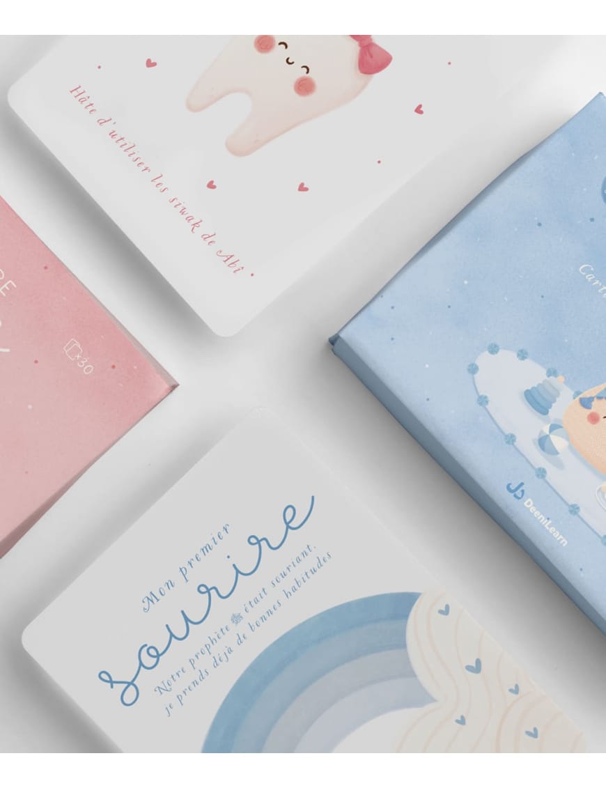 Ma première année - Cartes-étapes de mon bébé musulman (version garçon) - DeeniLearn - DeeniLearn DeeniLearn Jeu Islam 9782931241202 Librairie Musulmane Al-imen