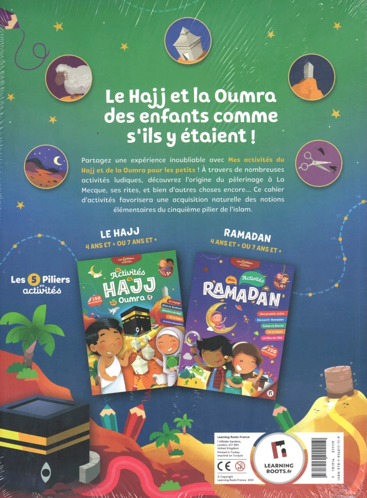 Mes activités du Hajj et de la Omra pour les Petits (+ 4 ans)(Learning Roots) - Livres par édition par Learning Roots disponible chez Al - imen