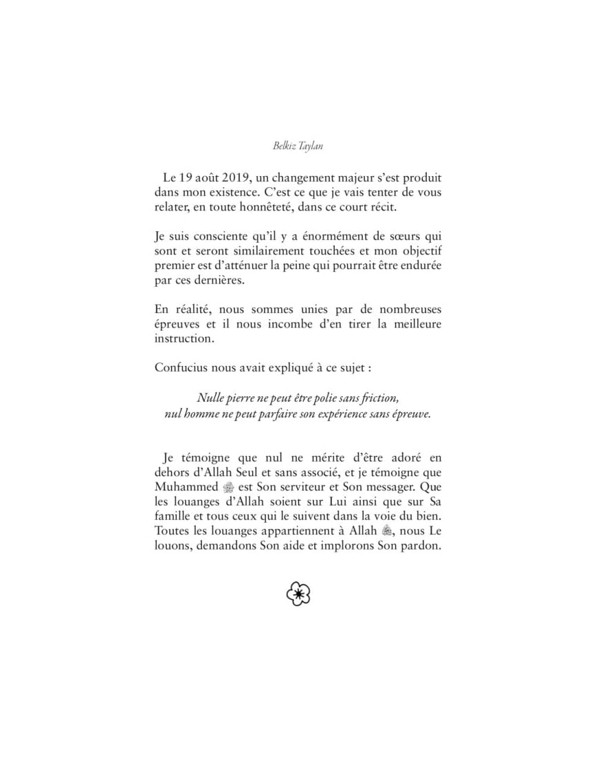 Mon Bébé parti trop tôt - Belkiz Taylan - Al Imam - Éditions Al Imam Al imam Livre Islam Femme 9782493631114 Librairie Musulmane Al-imen