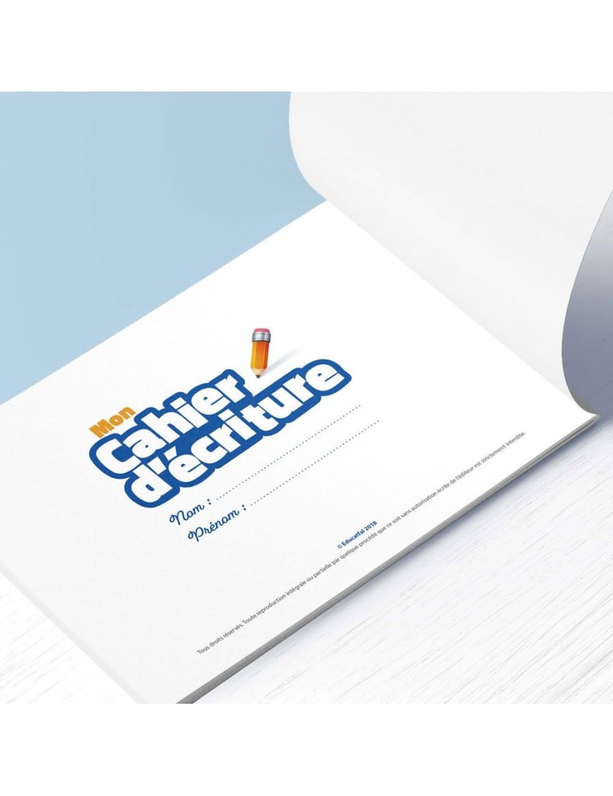 Mon Cahier d'écriture - Les lettres de l'alphabet arabe - Educatfal - Éditions Al-Qamar Al-Qamar Livre Islam Enfant 3770013265228 Librairie Musulmane Al-imen