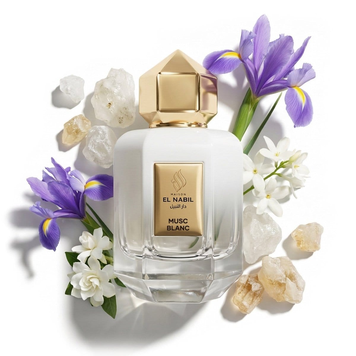 Musc Blanc - Eau De Parfum El Nabil Parfums et eaux de Cologne 5060815001161 Librairie Musulmane Al-imen