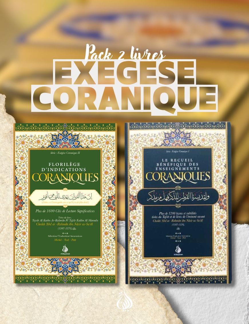 Pack enseignements coraniques de cheikh Sa'di - Al Bayyinah Pieux Prédécesseurs Livre > Islam > Foi et Spiritualité 9782492026225 Librairie Musulmane Al-imen