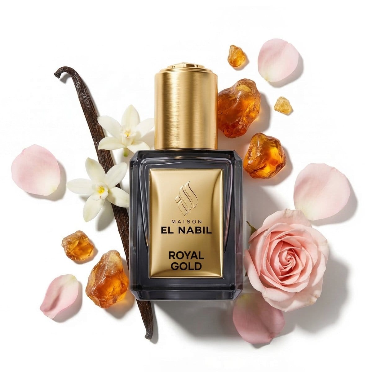Parfum El-Nabil Royal Gold — El Nabil El Nabil Musk de poche 5060815002977 Librairie Musulmane Al-imen