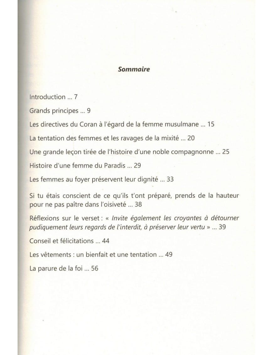 Pour toi ma sœur - Exhortations aux femmes - Shaykh Al-Badr - Dar Al-Muslim Dar Al-Muslim Livre Islam Femme 9782356354044 Librairie Musulmane Al-imen