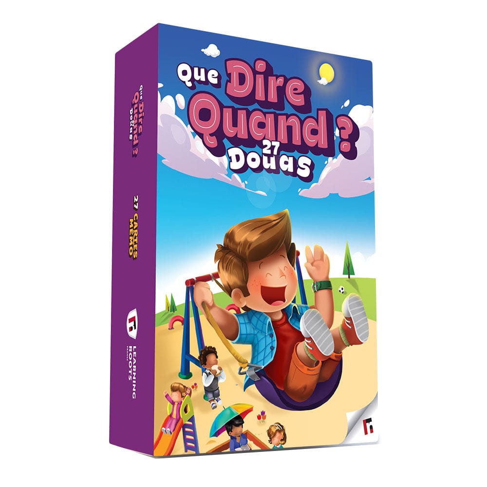 Que dire quand ... - Learning Roots Learning Roots Jeux éducatifs islamiques Librairie Musulmane Al-imen