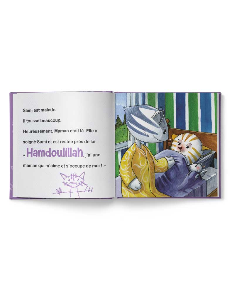 Sami apprend à dire... Hamdoulillah - Éditions Tawhid Tawhid Livre Islam Enfant 9782848622644 Librairie Musulmane Al-imen