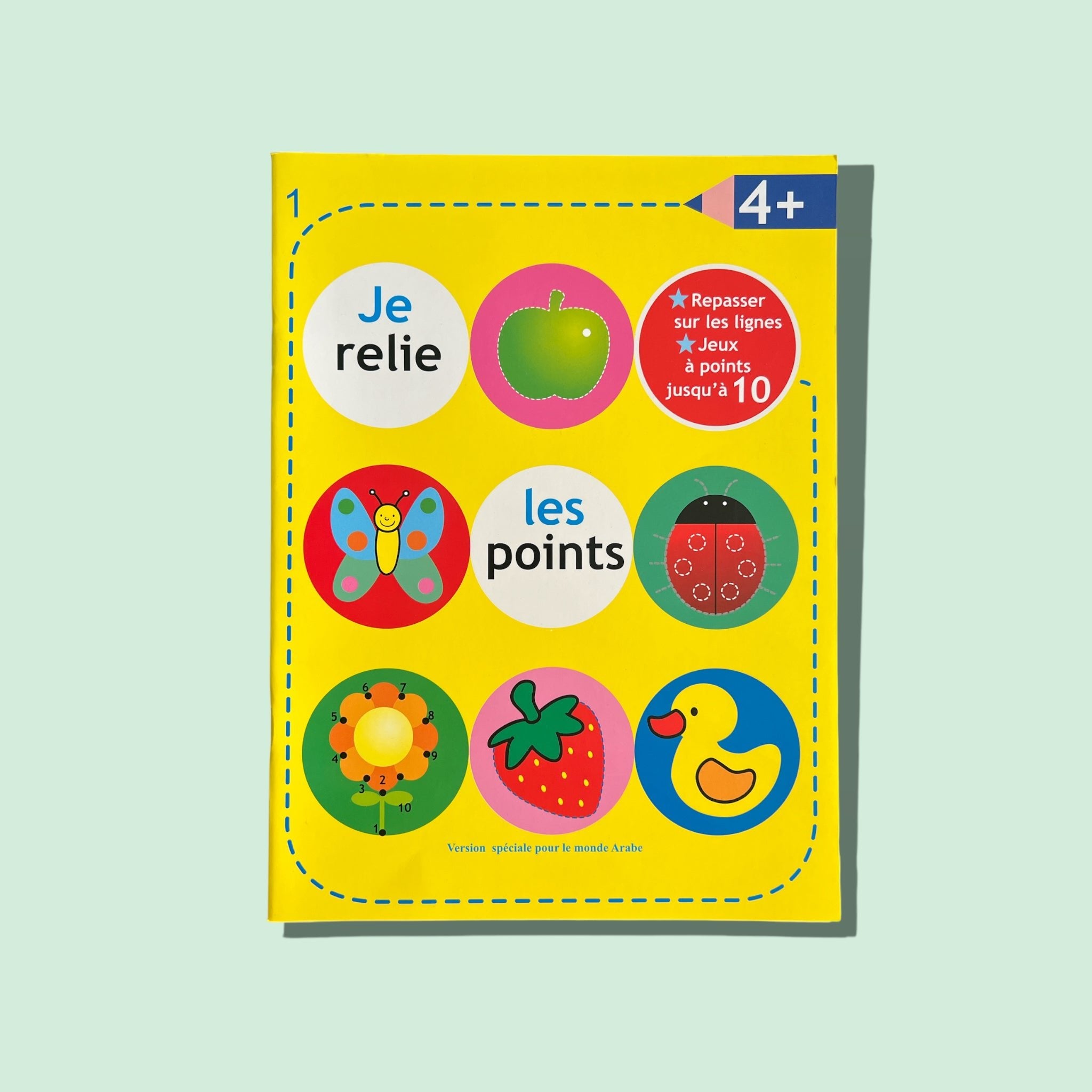 Série Ballon: Je relie les points - Jaune (4 ans) disponible chez Al - imen